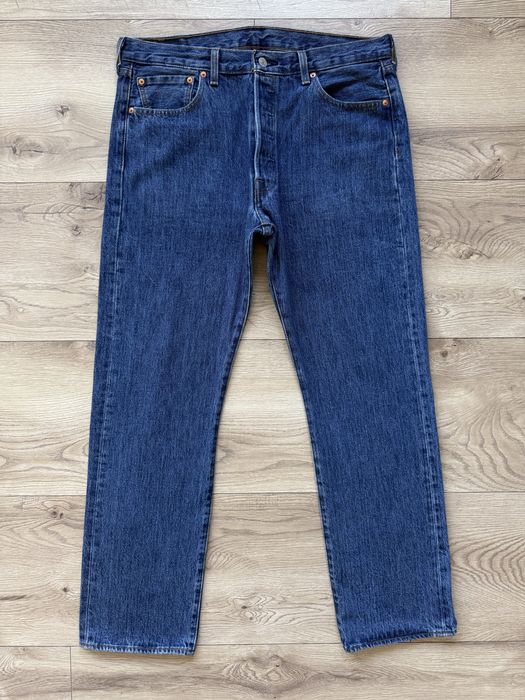 Blugi LEVIS 501 Albastru Barbati | Marime 36 x 32 (Talie 96 cm)