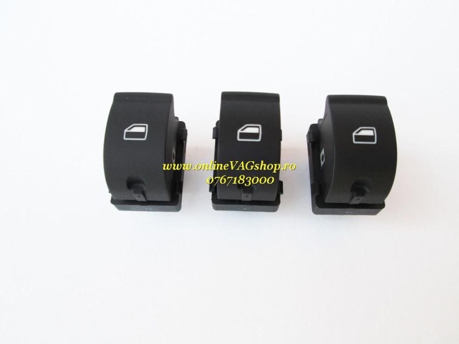 Set 3 butoane geamuri electrice Audi A4 B6,B7,Seat Exeo