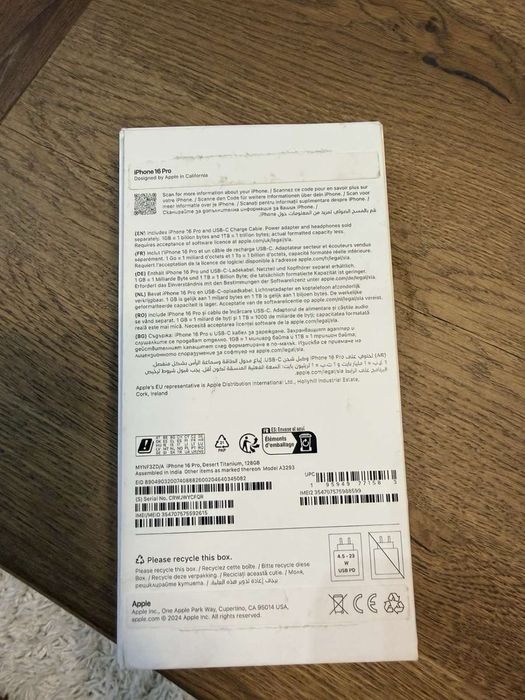 Iphone 16 pro без забележки