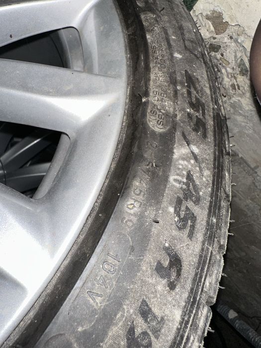 Jante bmw 5x112 cu anvelope iarna profil nou