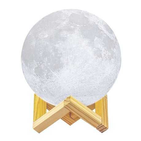 3D нощна лампа Луна+Арома дифузер 880ml+Овлажнител на въздуха 3 в 1