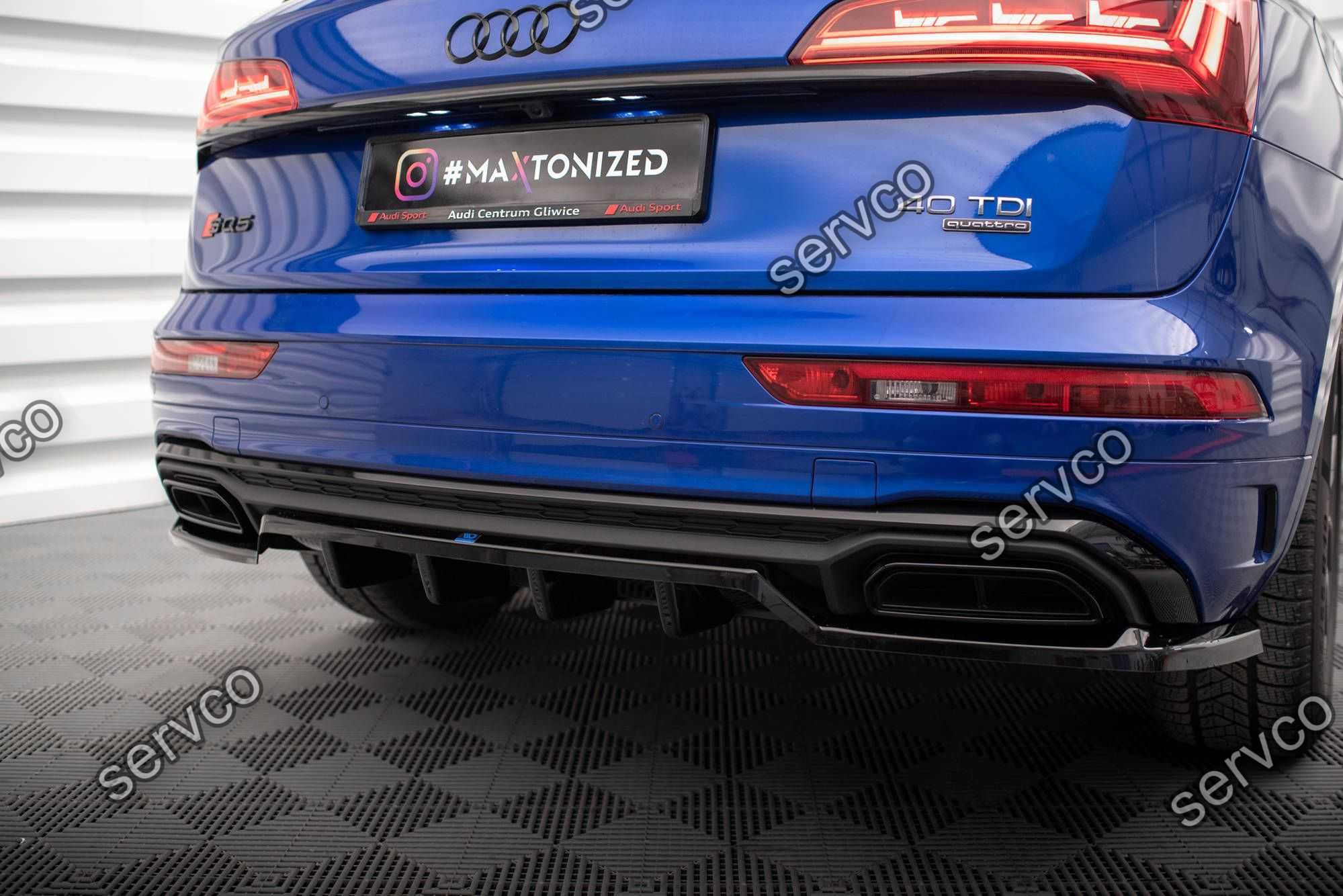 Prelungire bara spate Audi Q5 S-Line SUV Mk2 2020- v5 - Maxton Design