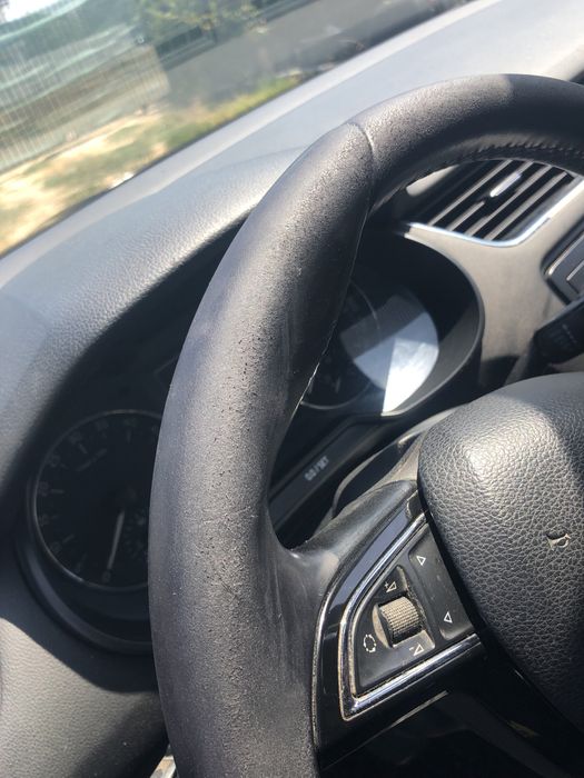 Volan piele cu comenzi si airbag Skoda Octavia 3 rapid superb yeti III