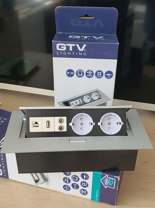 GTV AE-PB02GS-53 POP-UP кутия за вграждане