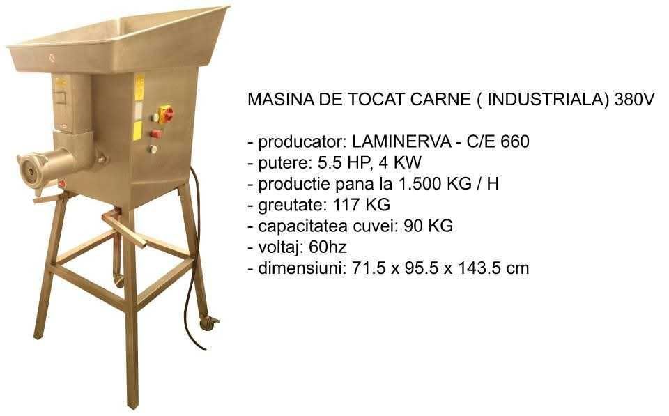 UTILAJE procesare carne