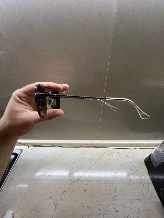 Ray-ban marshal gold silver glass