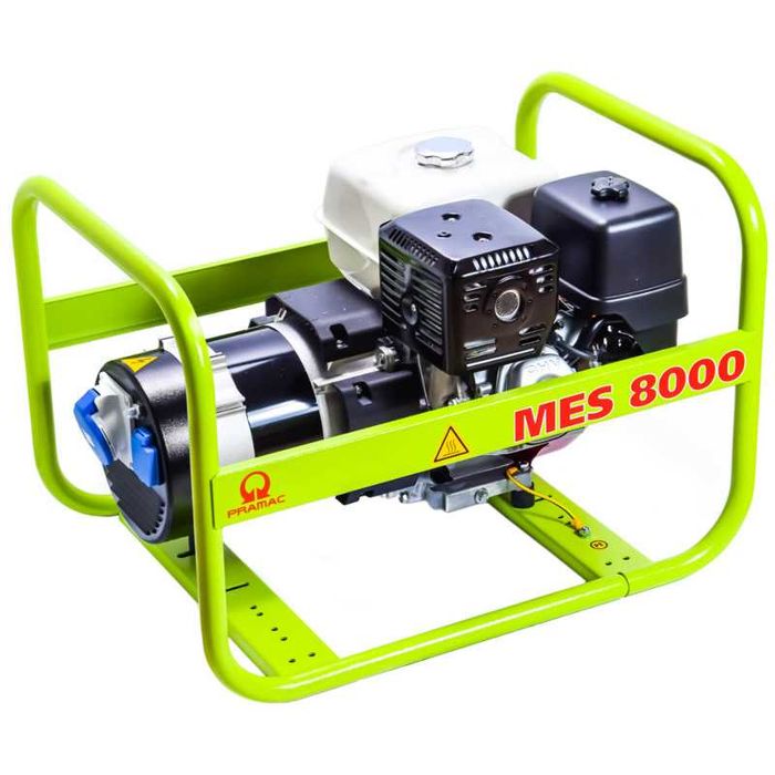 Generator de curent monofazat, 6.4 kW, PRAMAC MES8000, benzina