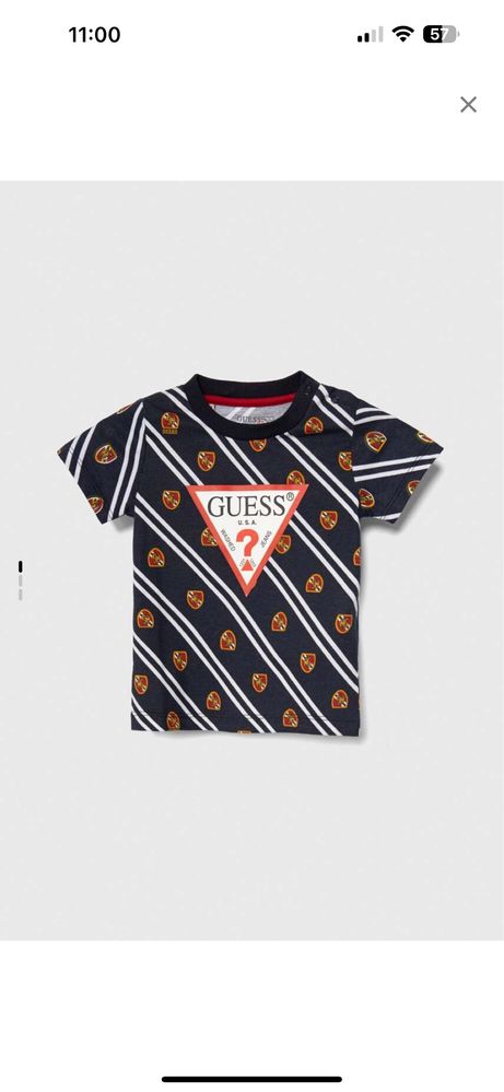 Детски памучен комлект Guess 88-96