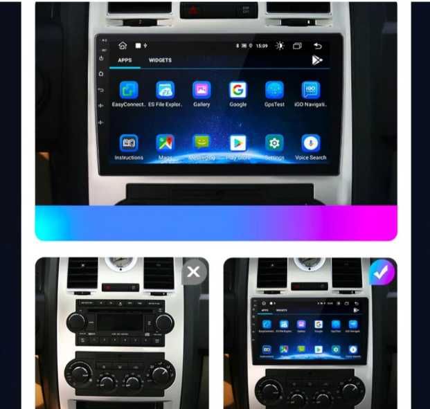 9-инчова мултимедия за Chrysler 300C (2004–2007) + Подарък камера