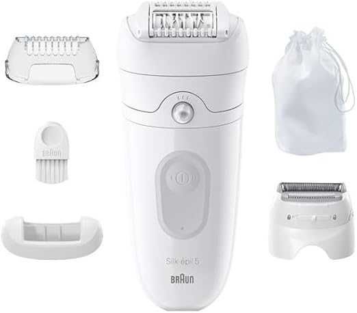 Епилатор и дамска самобръсначказа Braun Silk-épil 5 5-041 сухо и мокро