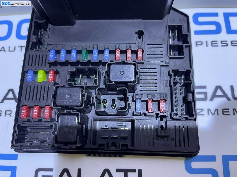 Modul Calculator Tablou Panou Relee Sigurante Nissan Qashqai 2007 - 2013 Cod 284B7-JD00B 284B7JD00B 519228324 1018625010