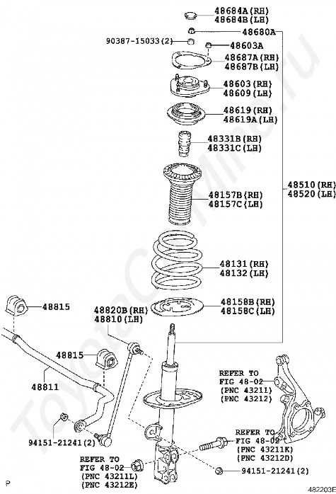 Отбойник амортизатора Toyota.