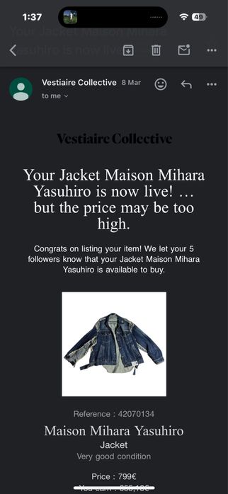 Maison Mihara Yasuhiro FW22