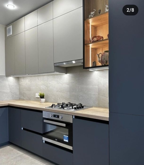 Кухни На Заказ Алматы Кухонный Гарнитур Угловая Кухня фото Кухню