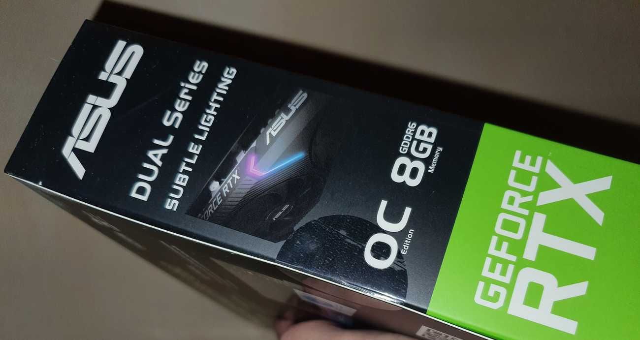 Placa video ASUS GeForce RTX 3060 DualOC Edition 8GB noua sigilata