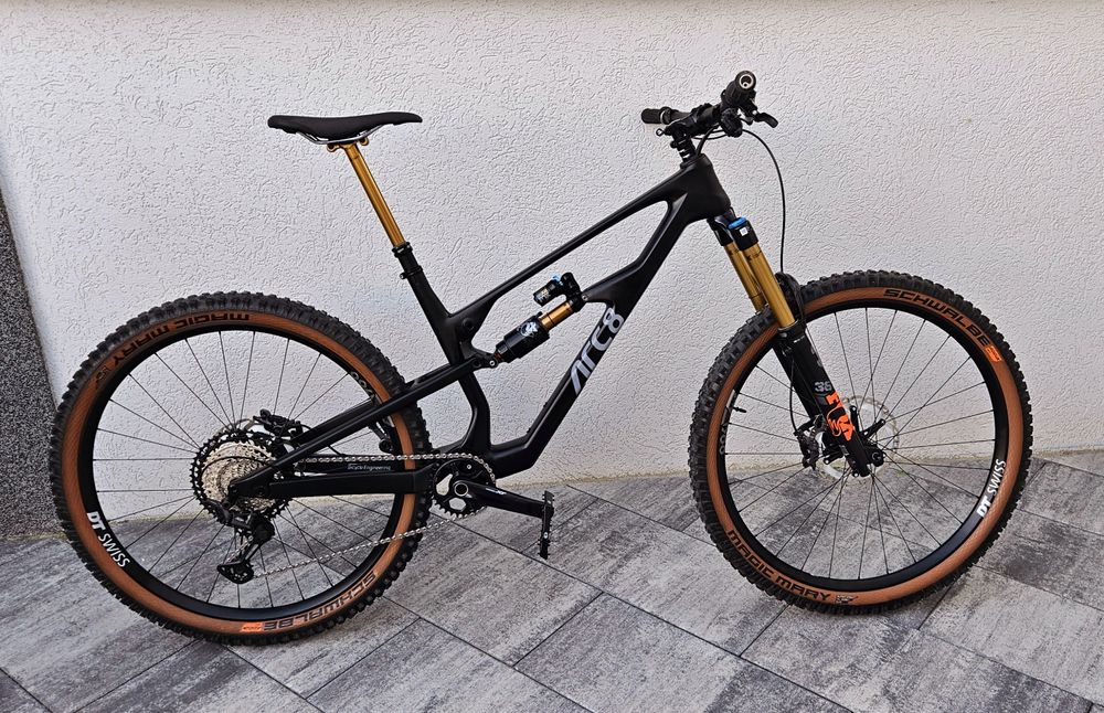 MTB Carbon Full Suspension Kashima bicicleta L 29 XT Dt swiss