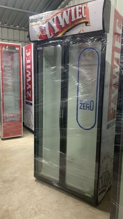 Vitrina verticală dublă electronică