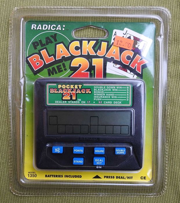 Radica Blackjack 21 електронна игра Блекджек