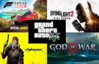 Комплект GTA 5, Cyberpunk 2077, Forza Horizon 5, God of War игры на ПК