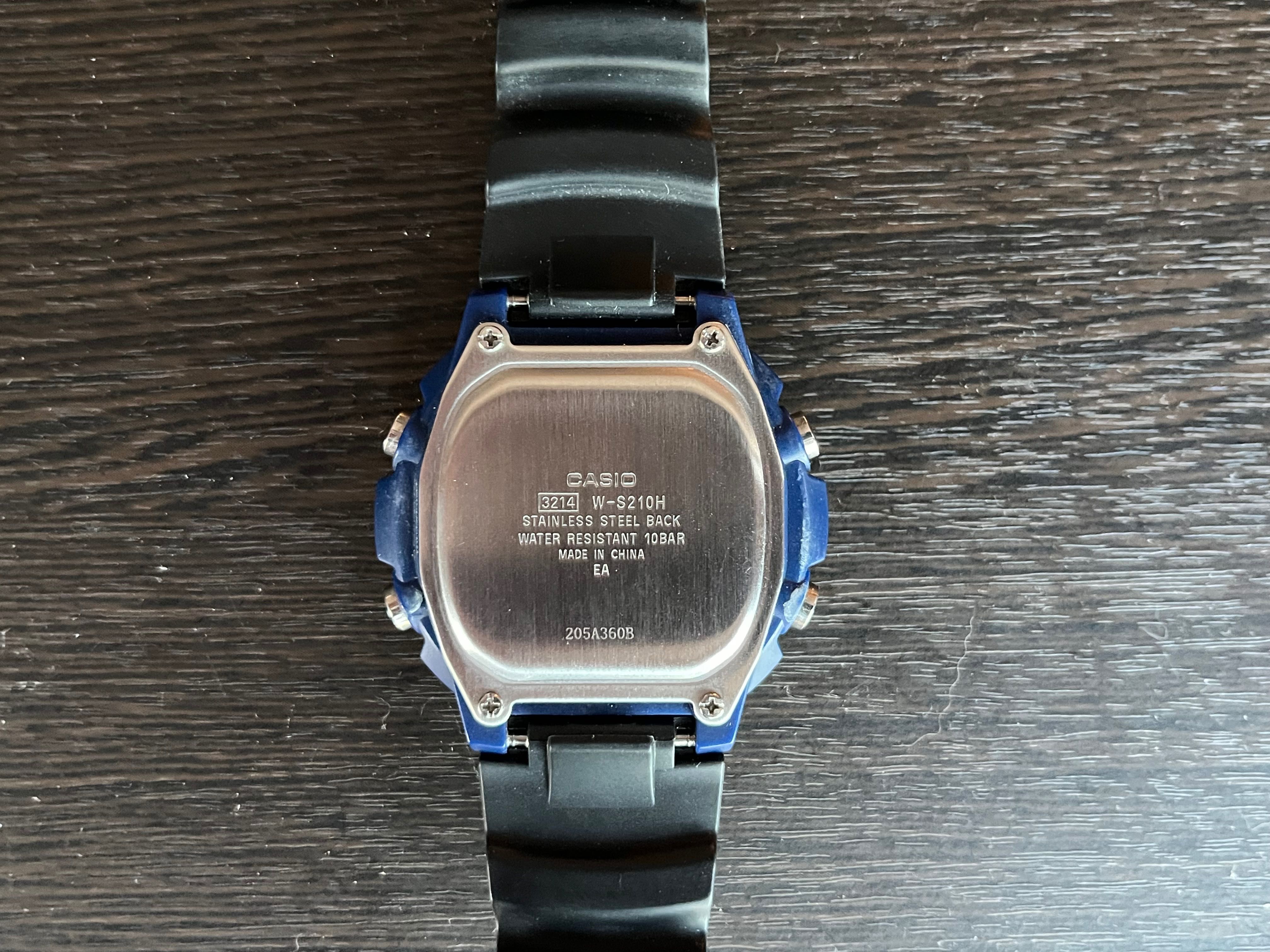 Casio W-S210H-1AVEG