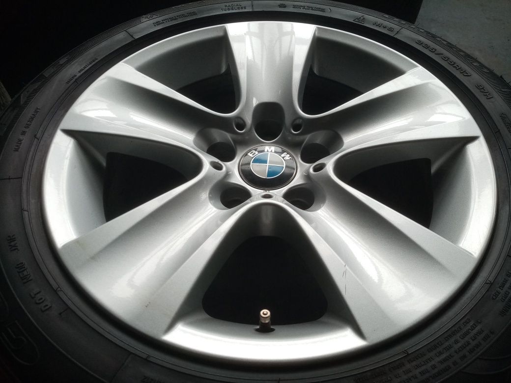 Jante originale BMW seria 5 F10 F11, 17"cu anvelope de iarnă.