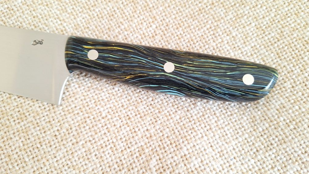 Кухненски нож ръчна изработка шефски chefs knife