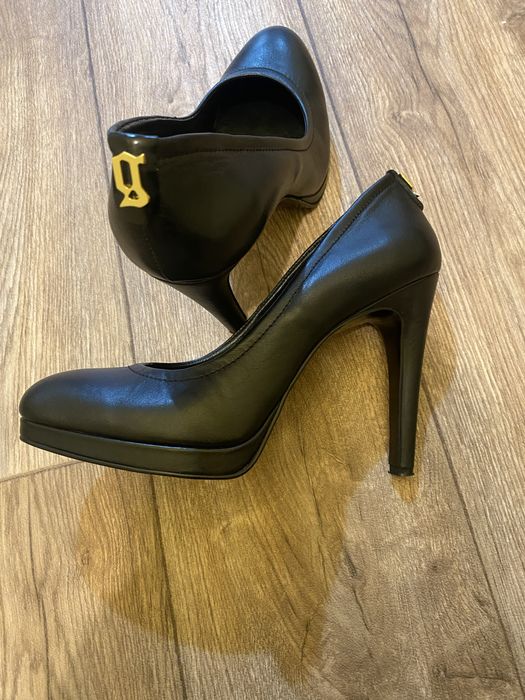 Обувки естествена кожа Galliano