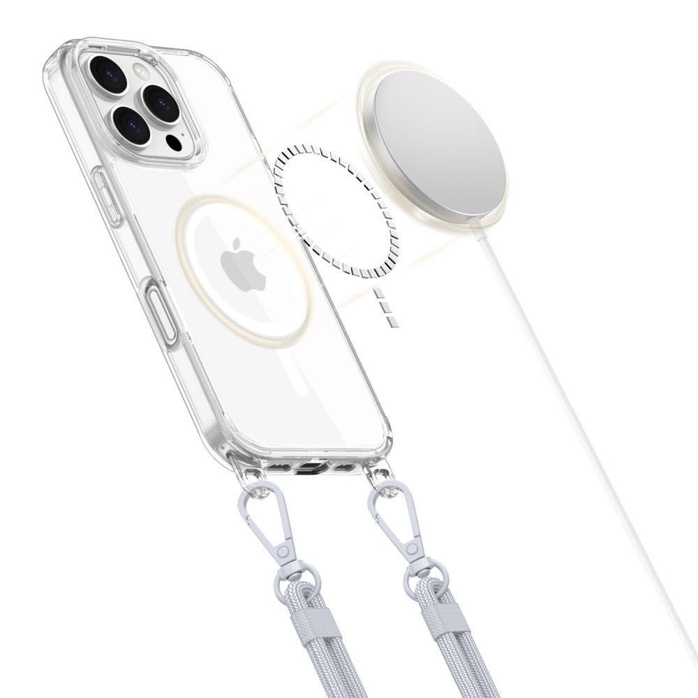 Прозрачен Magsafe калъф TECH-PROTECTс връзка за iPhone 16/Pro/Max