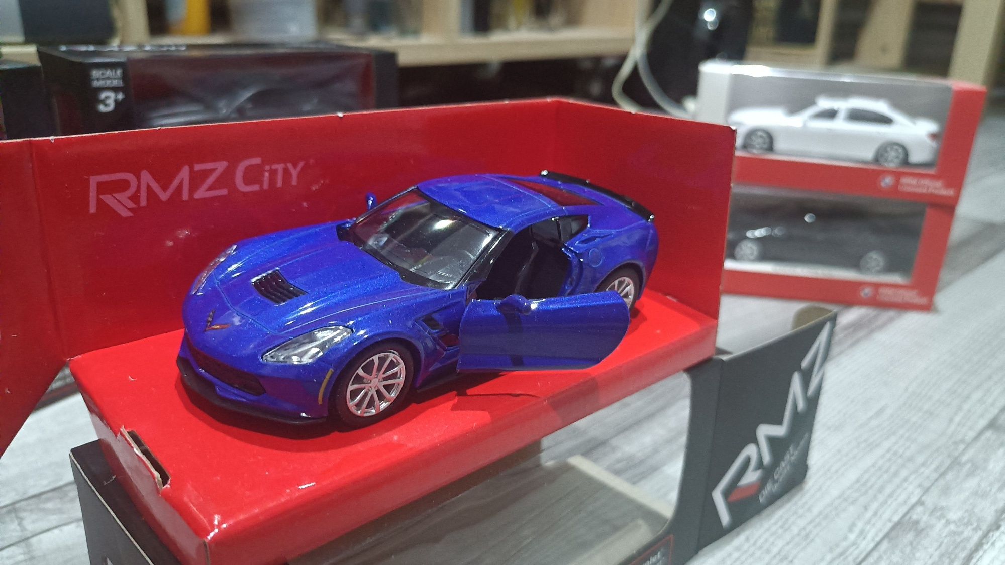 Automodele Chevrolet Corvette GrandSport scală 1/36