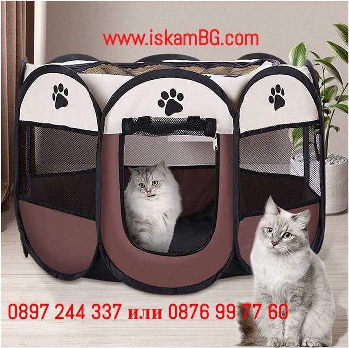 Кошара за кучета, Кошара за куче, котка, Кучешка кошара Ф91см и Ф112см