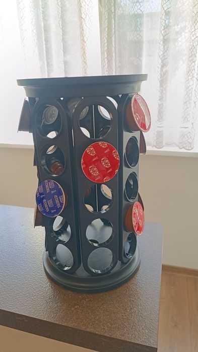 Въртяща се стойка за кафе капсули Dolce Gusto - 40 гнезда