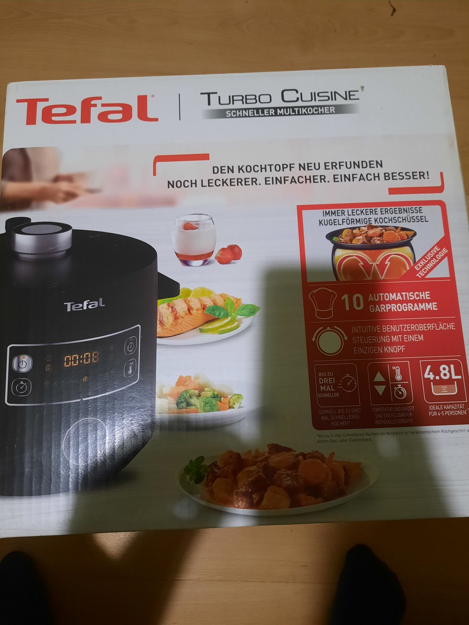 Oala sub presiune Tefal Turbo Cuisine