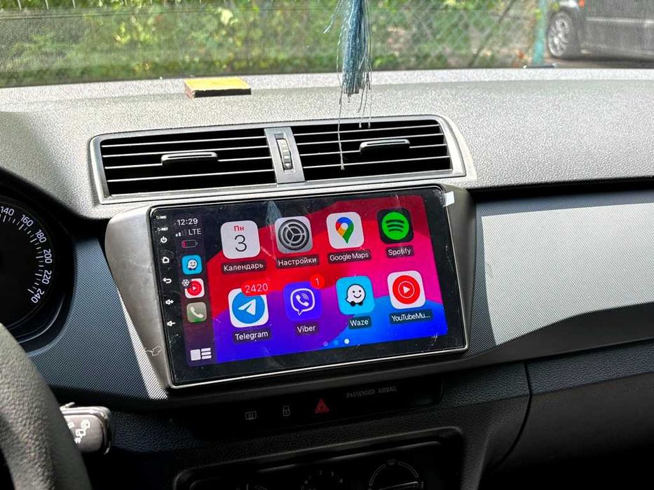 Navigatie cu Android Skoda Fabia 3 NJ - Wifi Bluetooth Carplay 1-8GB