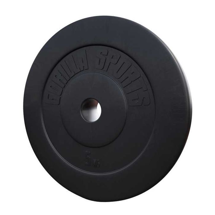 Banca piept cu suport reglabil + set de greutati 38kg