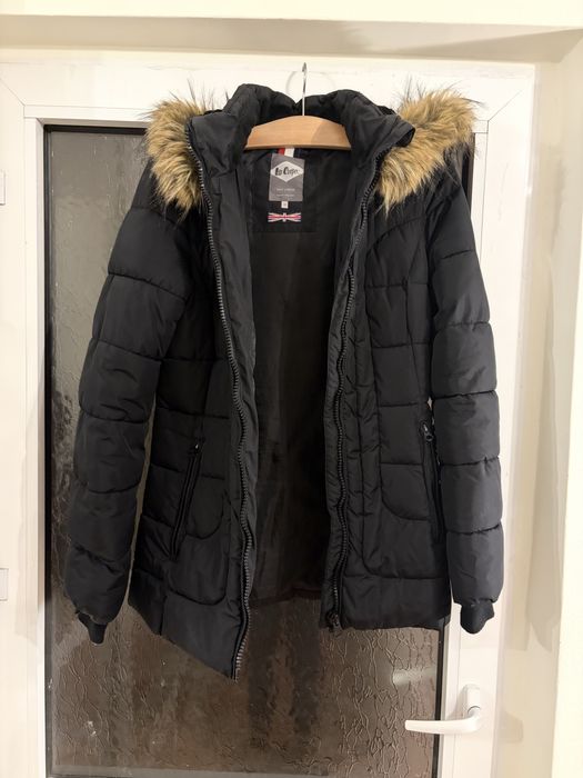 Geaca de iarna neagra Lee Cooper XS