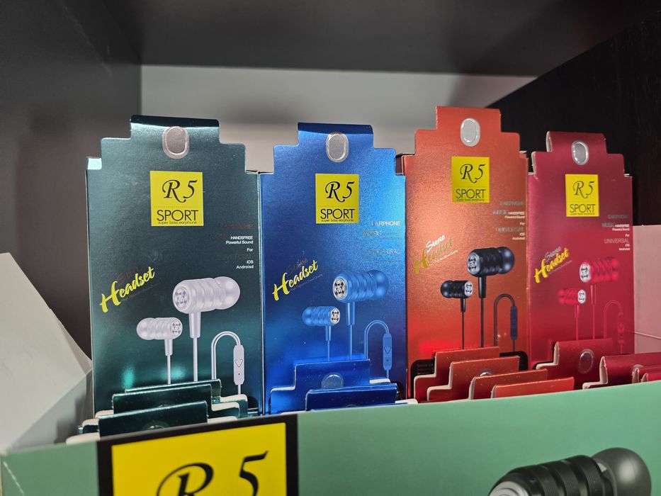 Căști R5 sport super bass