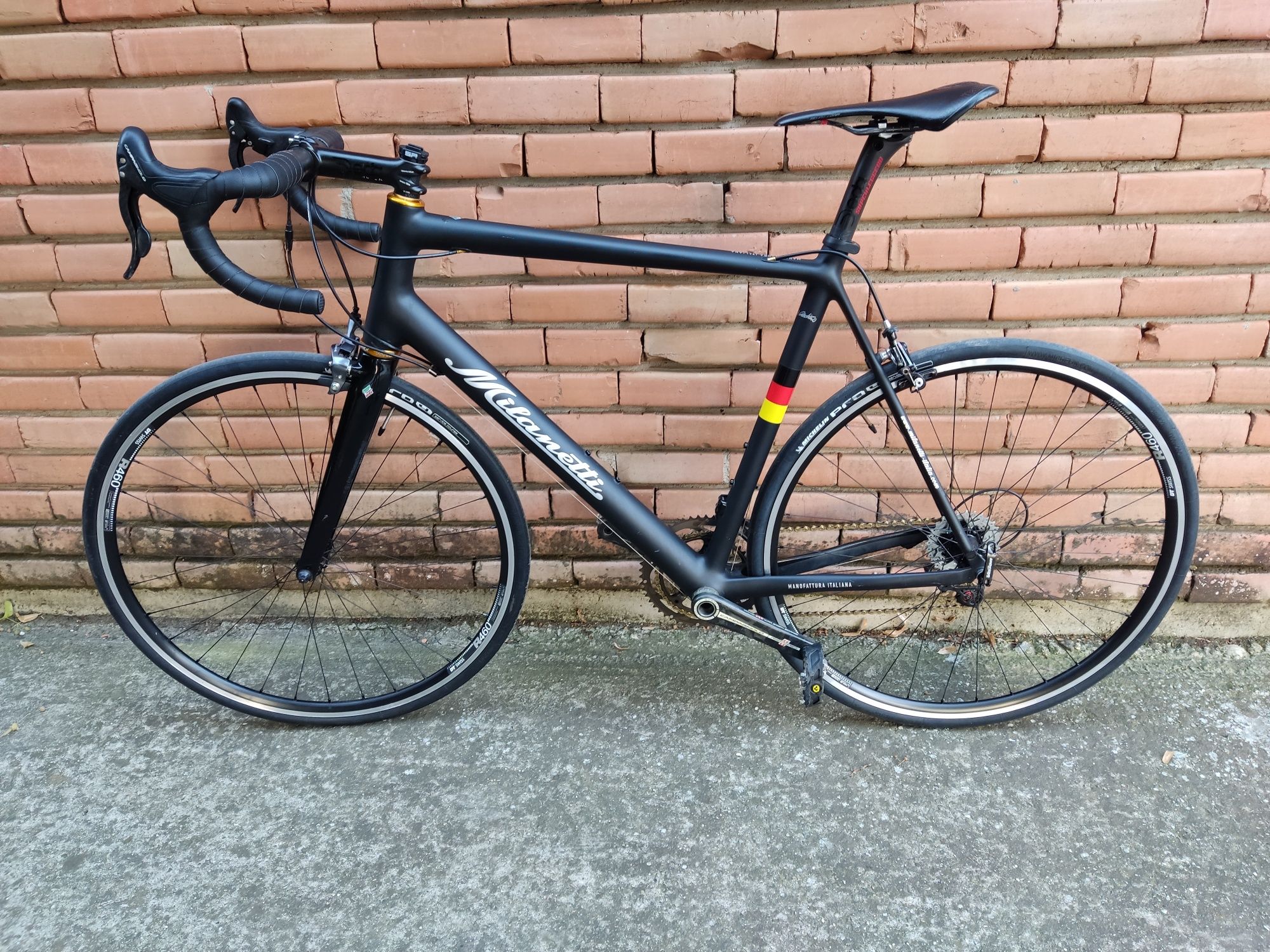 Cursiera Milanetti Carbon, 7,3 Kg, Campagnolo Super Record 11 Carbon