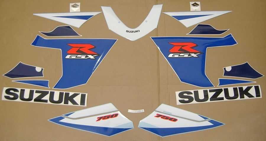 Стикери Сузуки 750 GSXR 2004г.-2005г. Suzuki GSX-R лепенки к4 к5 k4 k5