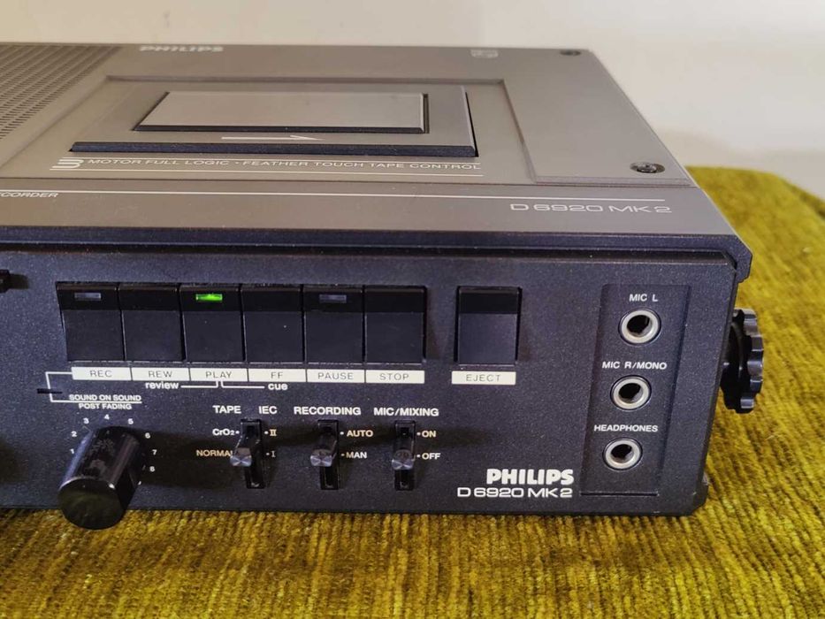 Casetofon Profesional Philips D6920 MK2 Stereo Audio Visual