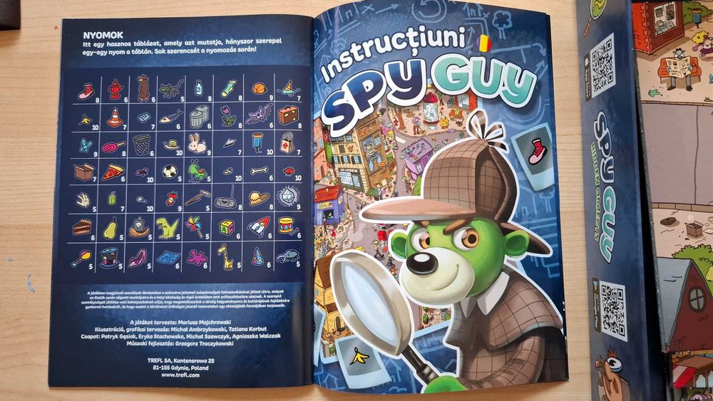 Spy Guy, Trefl, varianta mare, limba română, nou