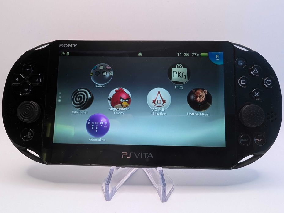Sony PS Vita 2000 (Black, 64гб, прошивка, игры, GTA, новый АКБ)