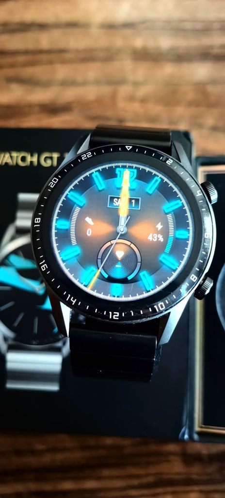 Huawei Watch GT 2, 46mm, Elite Edition, Metal Titanium Strap