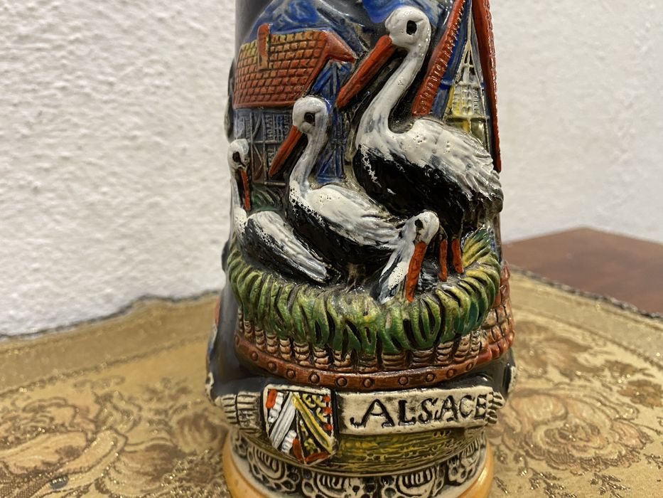 Немска чаша за бира с калаен капак