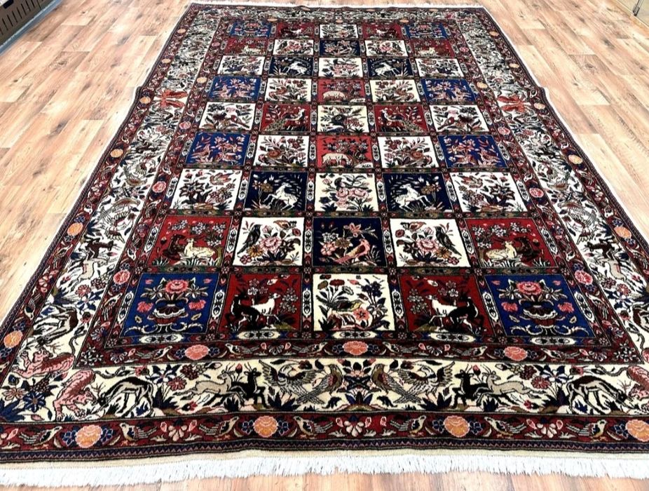 Персийски килим от коркова вълна Sarouk