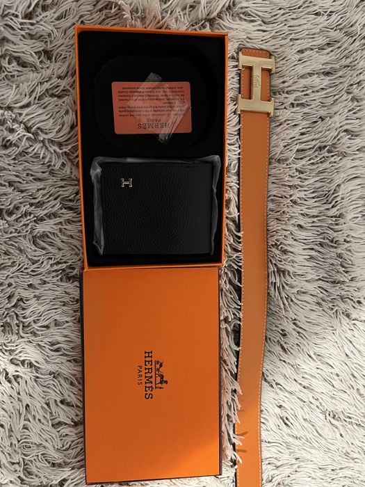 Set portofel curea hermes