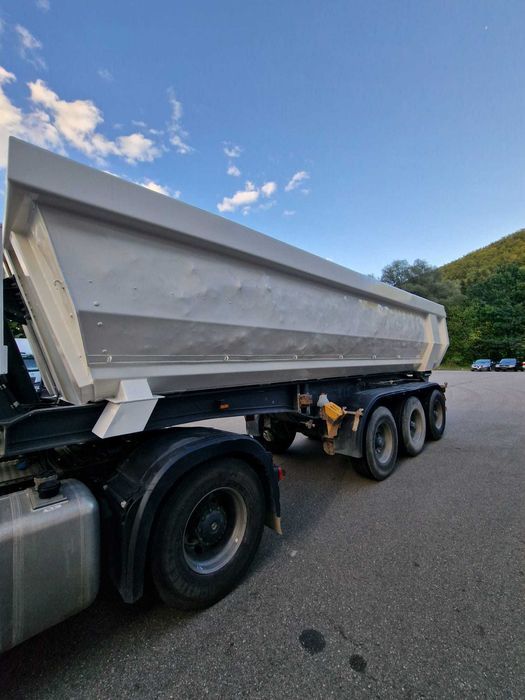 Mercedes Benz Arocs 2017 EURO 6 HAD(4x4) + Semiremorca Meierling Alu