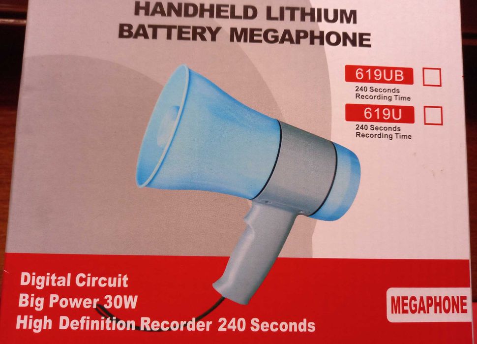 Megafon,Portavoce,cu slot usb,mp3,usb stick