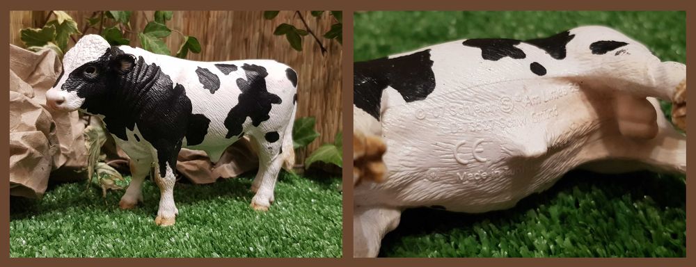 Set vite Schleich, ansamblu format din 2 vite si 2 vitei