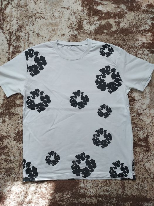 Tricou denim tears