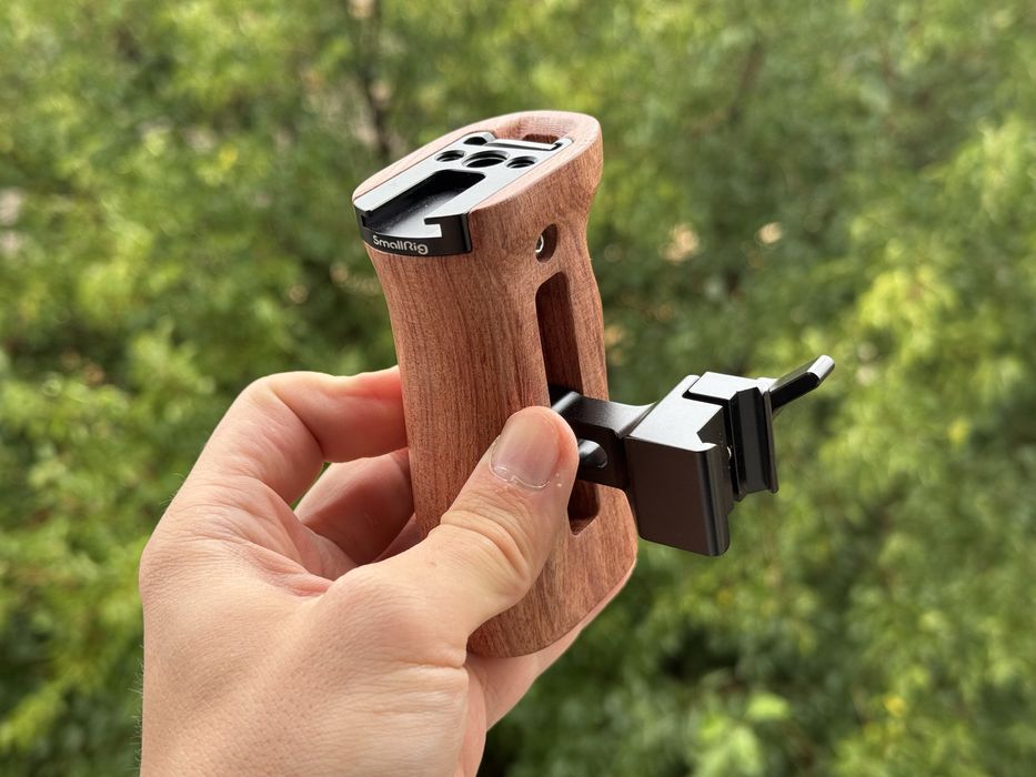 SmallRig 2187 Maner Lateral din Lemn NATO Nou